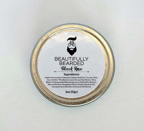 Black Rose Beard Balm - Beautifully Bearded