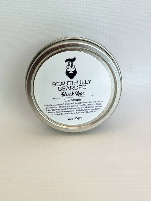 Black Rose Beard Balm - Beautifully Bearded