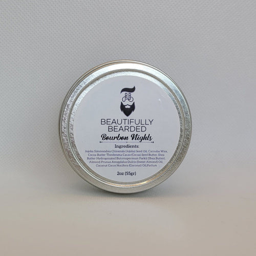 Bourbon Nights Beard Balm - Beautifully Bearded