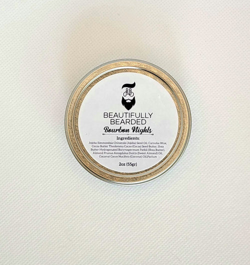 Bourbon Nights Beard Balm - Beautifully Bearded