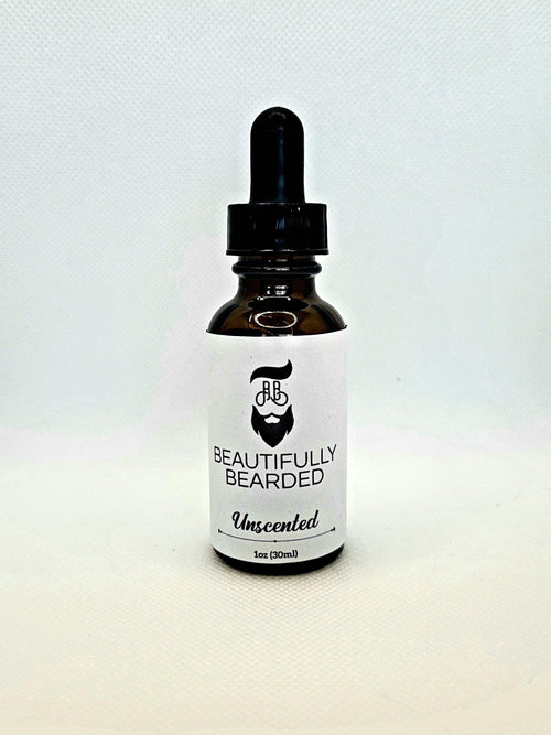 Unscented Beard Oil - Beautifully Bearded