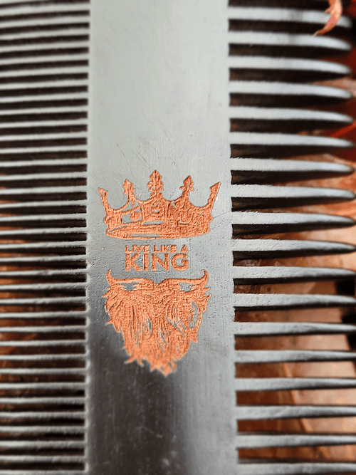 Wood Beard Comb - Beautifully Bearded